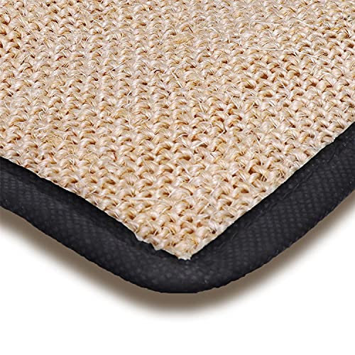 Nobleza - Rascador para Gatos, Muebles Alfombrilla de Rasguño, Muebles Patas Mesa Sillas Protector contra Arañazos Mascotas,Afilador de uñas de sisal para Protector Esquina de sofá o sillón 40 x 30 cm