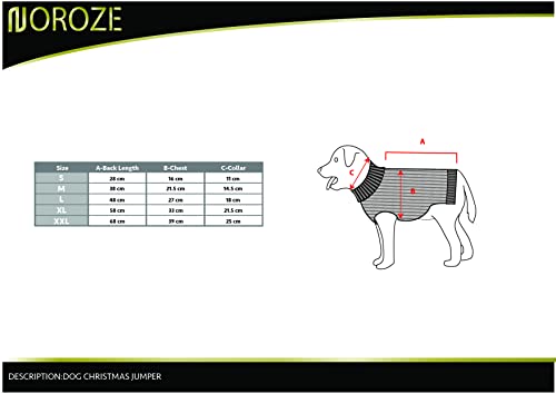 NOROZE. Suéter navideño para perro, ropa de invierno cálida para cachorros, muñeco de nieve, elfo suave, abrigo navideño