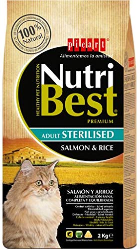 Nutribest Cat Sterilised Salm 8K 8000 g