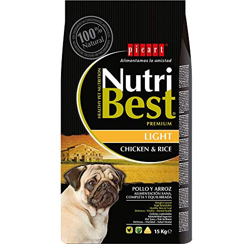 Nutribest Dog Adult Light 3Kg 3000 g