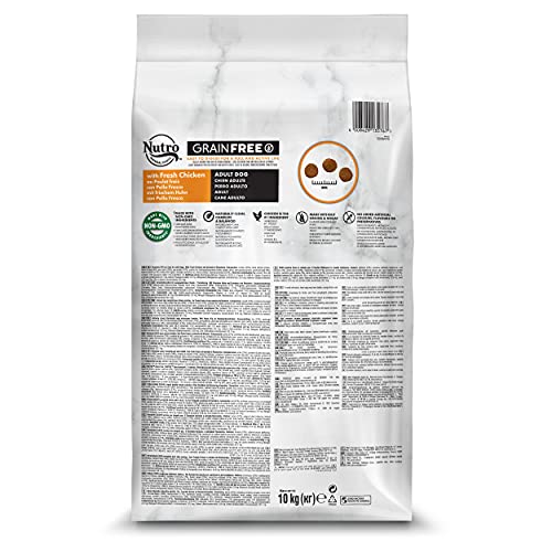 Nutro Grain Free Adulto Pollo Razas Medianas 10 kg