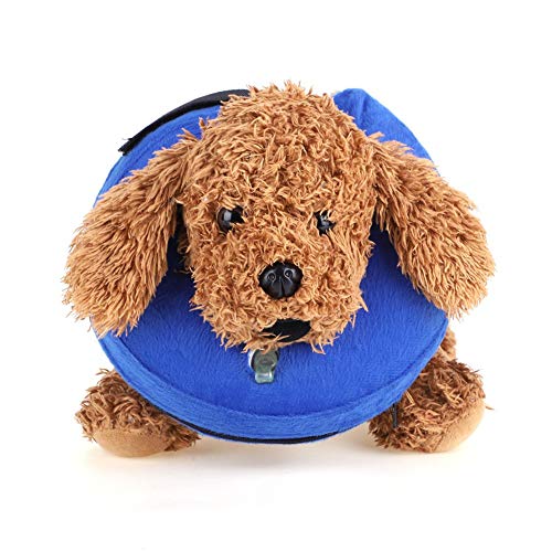 Oumefar Collar Inflable Protector para Mascotas, Cono de Cuello Suave Ajustable, Collares de recuperación de curación de heridas Anti-mordida para Perros y Gatos