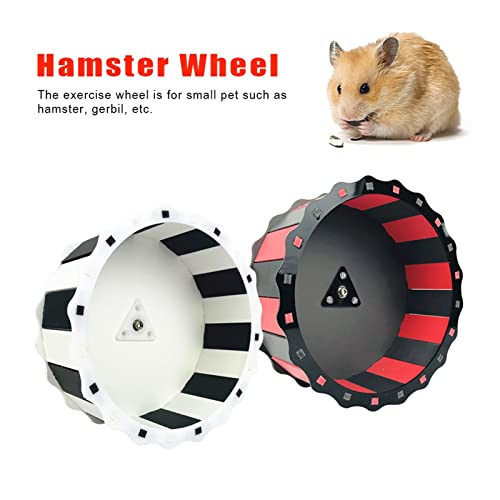 OZAQV Rueda de Hamster Mini Accesorio Accesorio Suministros for Mascotas Antideslizante rotatorio Ardilla Ejercicio hámster Rueda Rueda silencioso Gerbils Ratones Deportes Juguete Seguro de Usar