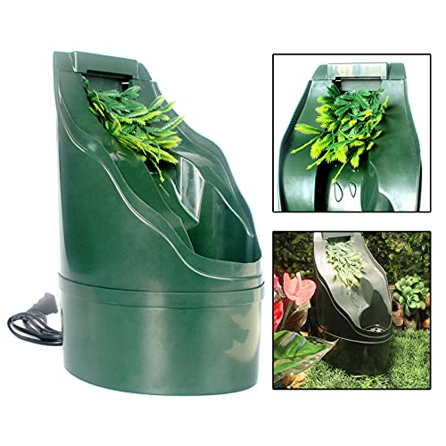 P Prettyia Fuente de Agua Potable para Reptiles Humidificador Serpiente Camaleón Dispensador