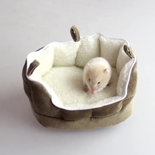 Pájaro Redondo Hamaca Parrote Parrot Tienda Cálida Hamster Cama Hamster Hamaca Parrot Nest Fowwr Bed House House Accesorios para mascotas Pájaro Hamaca Parrote Parrot Tienda con hebilla Cara de