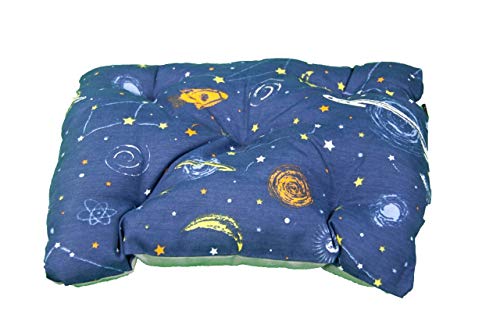 Palets Talavera SL  - Cama para Perros y Gatos, Sofá para Perros/Gatos, Cesta para Perros/Gatos con Cojín Estampado Galaxia - Medida: 45 * 35 * 20 cm (M)