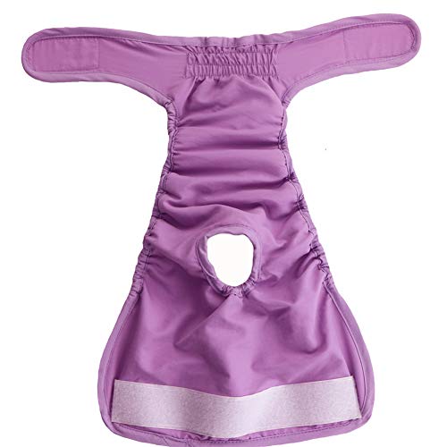 PañAl para Perros PañAles Perro Hembra Regla PañAles Perro Macho Incontinencia Alta AbsorcióN De Agua Braga Perro For Sufre De Incontinencia Urinaria Purple,X-Small