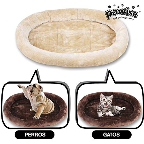 PAWISE Cama Ovala para Gatos 240 g, Marron/CAFÉ (PAW28583)