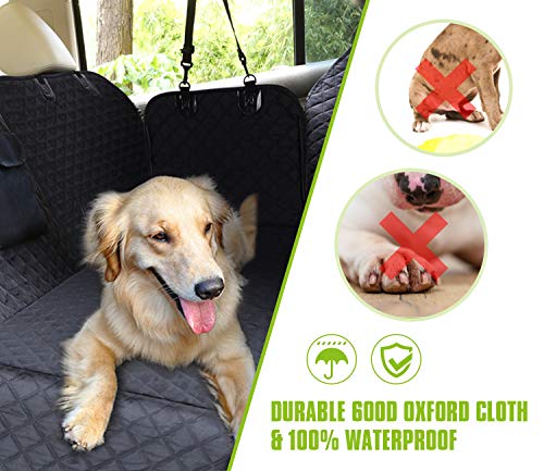 Pecute Funda de Asiento para Perros, Protector Asiento Coche Perro, Gruesa y Duradera para SUV, Camión, Transportar y Viaje