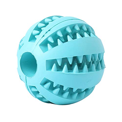 Pelota para Perros-Pelota DE Juguete para Perros-Pelota Limpia Dientes para Perros Y Gatos-Pelota DE Limpieza para Perros-Pelota Dental para Perros-Pelota DE Goma para Masticar