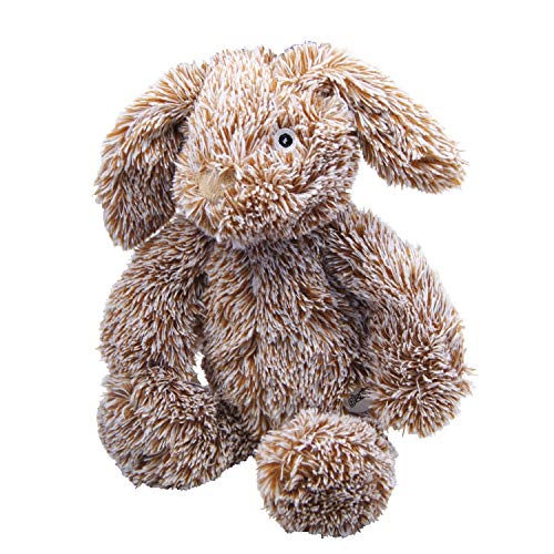 Peluche para Perros Gloria - Tamaño 30 cm - Peluche Conejo Gigante - Juguete para Perros - Peluche con Sonido - Textura Suave - Material Resistente - Color marrón Claro