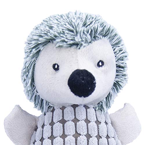 Peluche para Perros Gloria - Tamaño 40,5 cm - Peluche Erizo Cola Larga - Juguete para Perros - Peluche con Sonido - Textura Suave - Material Resistente - Color Gris