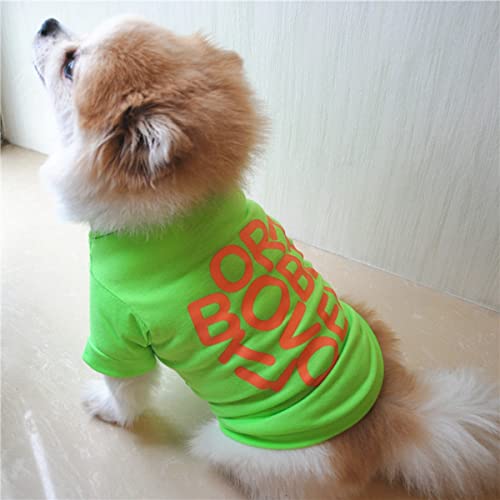 Perro Gato Ropa tee Shirts Letra Impresión Transpirable Disfrecho Disfracio Mascota Rápido Seco Suave Estirado Perro Camisetas Mascota Transpirable Disfrecho Disfraz De Mascota Perro