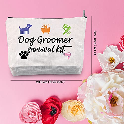 Perro Pet Peluquero Regalo Peluquero Pet Grooming Maquillaje Bolsa de Perro Groomer Supervivencia Kit Cosmético Bolsa Perro Peluquería Regalo