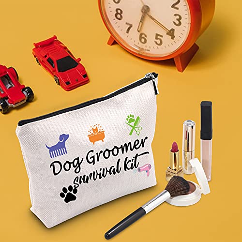 Perro Pet Peluquero Regalo Peluquero Pet Grooming Maquillaje Bolsa de Perro Groomer Supervivencia Kit Cosmético Bolsa Perro Peluquería Regalo