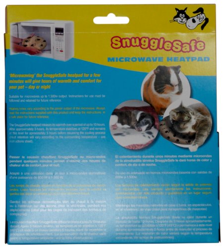 Pet Supply Imports SnuggleSafe Cama para Mascotas Almohadilla de calefacción para microondas