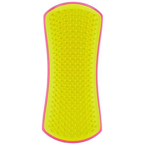 Pet Teezer, Cepillo para desenredar y cuidado del perro, rosa y amarillo