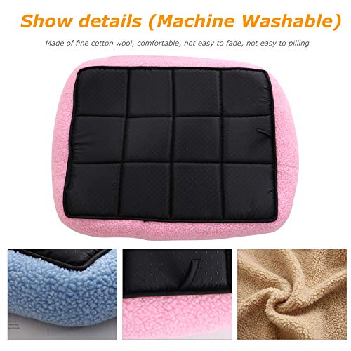 PETCUTE Cama para Perros colchón para Perros Gatos Cojines de jaulas para Perros Cojines para Gatos Machine Lavable