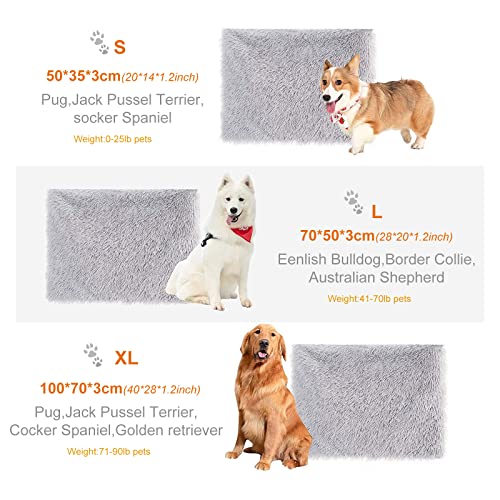 PETCUTE Cama para Perros y Gatos,Cama Perro Extra Grande Ortopédica para Grande Mediano Pequeños Perros,Lavable Suave Mascotas Calentito Cojín,Cama para Mascotas con Fondo Antideslizante