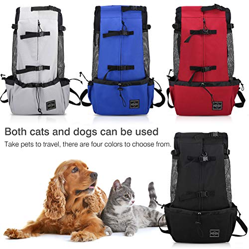 PETCUTE Mochila para Perros Bolsa transportin Perro Transpirable Transportar Perros Gatos Mascotas Mochila Portaperro Transportadoras Bolsa para Caminatas Portátil Viaje hasta 5kg