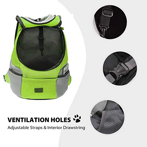 PETCUTE Mochila para Perros Mochila Bolsos para Perros pequeños transportador de Perros portabebés para Perros