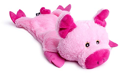 Petface Farmyard Buddies Cerdito Plano y Arrugado de la Marca