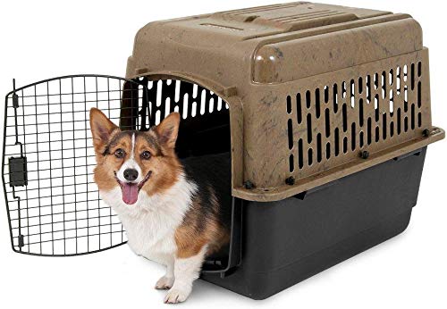 Petmate Pet Mate Ruff Maxx Hundehütte, Tragbar Transportin Ruffmaxx 32, 81 x 57 x 61 cm, Camo/Black, 30-50LBS