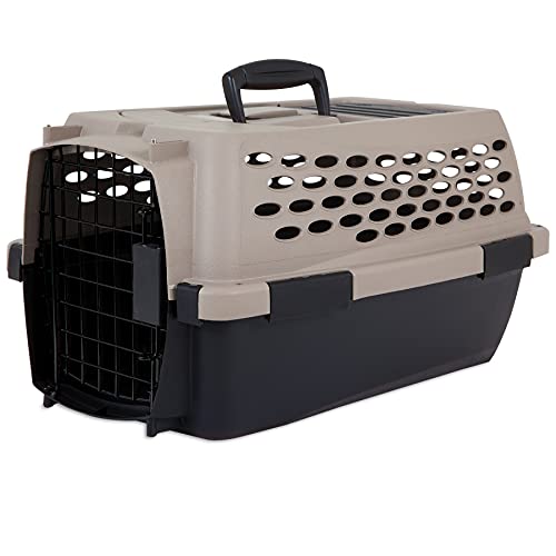 Petmate Vari Kennel Taupe / negro, 19 pulgadas