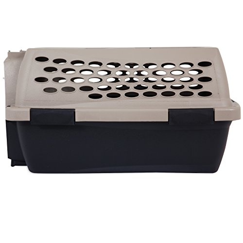 Petmate Vari Kennel Taupe / negro, 19 pulgadas