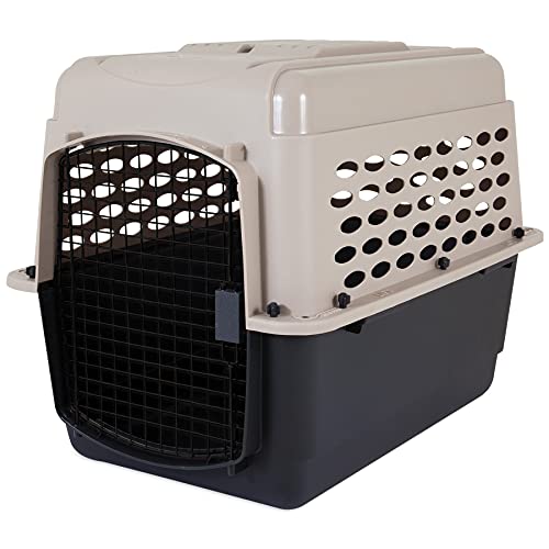 Petmate Vari Kennel Taupe / negro, 32 pulgadas