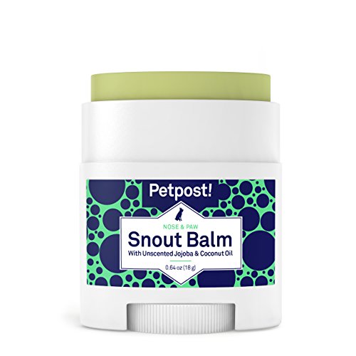 Petpost | Bálsamo para Hocicos de Perro - Bálsamo Nutritivo y Aliviador de Hocicos Que Cura Las Narices Secas de los Perros con Ingredientes Hidratantes - Aceite de Coco Orgánico y Aceite de Jojoba