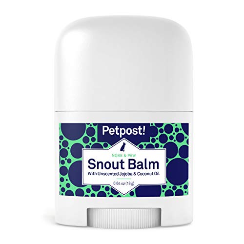 Petpost | Bálsamo para Hocicos de Perro - Bálsamo Nutritivo y Aliviador de Hocicos Que Cura Las Narices Secas de los Perros con Ingredientes Hidratantes - Aceite de Coco Orgánico y Aceite de Jojoba