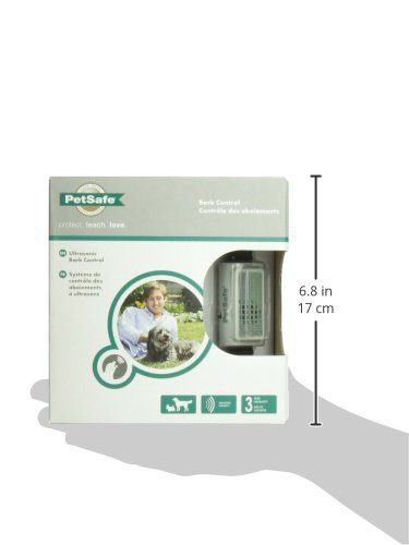 PetSafe Control ultrasónico de Corteza, Ajustable hasta 71 cm, estimulación Tonal, Anti-Corteza, Collar para Perros