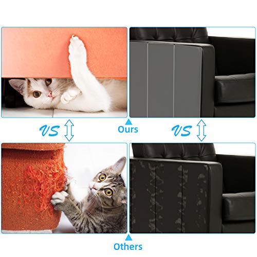 Pidsen Protector de Muebles Gatos, 7X1000 CM Nano Cinta Adhesiva Anti Arañazos para Gatos,Transparente Autoadhesivas de Gato Protector para Gatos y Perro,Protector de sofá para Detener