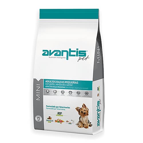 Pienso para Perros Adultos Razas pequeña y Mini AvantisPet Mini 2Kg