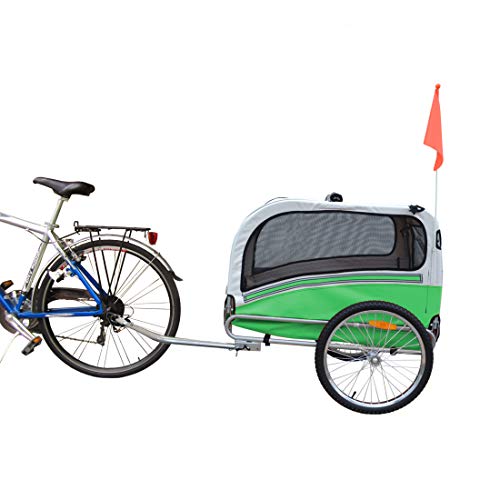 Polironeshop Argo - Remolque y carrito para bicicleta para el transporte de perros