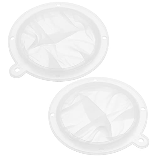 POPETPOP 2 PCS Malla de Calzado de Filtro de Grado de Alimento Filtro de Acuario Bolsos de Medios de Peces Tanque de Pescado Filtro de Carbón de Leña Limpiador de Netos de Agua para