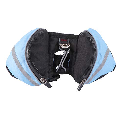 POPETPOP Alforja para Perros- Mochila Deportiva para Perros Mochila Portátil Transpirable Al Aire Libre para Perros Alforja para Viajes Camping Senderismo