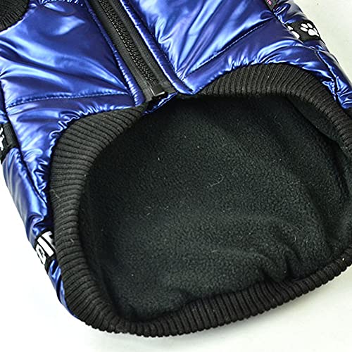 Poseca Abrigos para Perros para Perros pequeños y medianos Chaqueta para Cachorros Chihuahua Yorkshire Abrigos para Perros pequeños Abrigo de Invierno cálido Impermeable para Perros