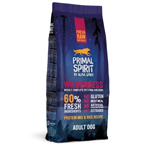 Primal Spirit8436586310851 60% Wilderness Adulto Perros Comida 12 kg