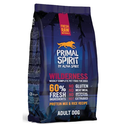 Primal Spirit8436586310905 60% Wilderness Adulto Perros Comida 1 kg