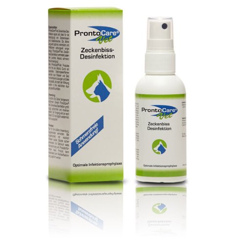 Prontocare-vet garrapatas Spray 75 ML – nachsorge óptimo en garrapatas bissen