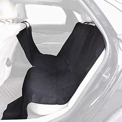 Protector Asiento o Maletero Coche , Funda Universal para Maletero, Cubierta Impermeable para Perro, Fácil de Instalar y Proteger contra el Pelo del Perros Polvos Suciedad Líquidos (Negro, 185X150CM)