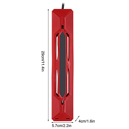 Pssopp Calentador de Acuario 800W Varilla Tubo de Cuarzo Termostato automático Calentador Sumergible para pecera para calefacción, Temperatura Constante, pecera Tropical