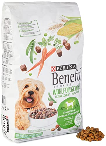 PURINA BENEFUL Comida Seca para Perros con Pollo y Verduras de jardín, 1 Unidad (1 x 12 kg)