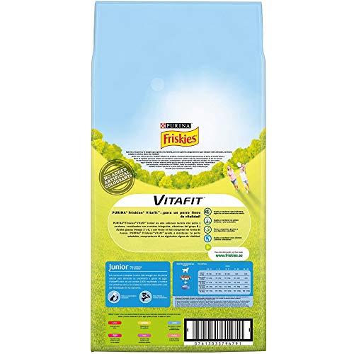 Purina Friskies Vitafit Pienso para Perro Junior Pollo 7,5 Kg