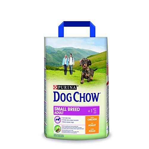 Purina Tonus Dog Chow Puppy Small al Pollo 2,5 kg Pienso seco para Perros croquetas, Multicolor, única