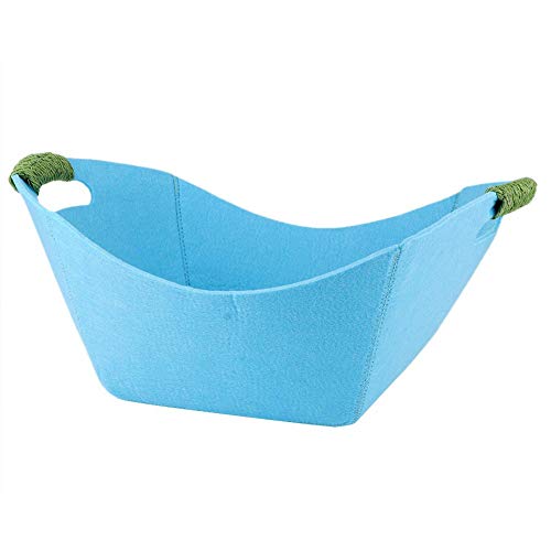 Qinlorgon 【Venta del día de la Madre】 R al Aire Libre con dispensador Ligero de rubíes para Perros, Caja para Bolsas de Basura para Mascotas, Bolsa para desechos de Mascotas para Perros(Sky Blue)