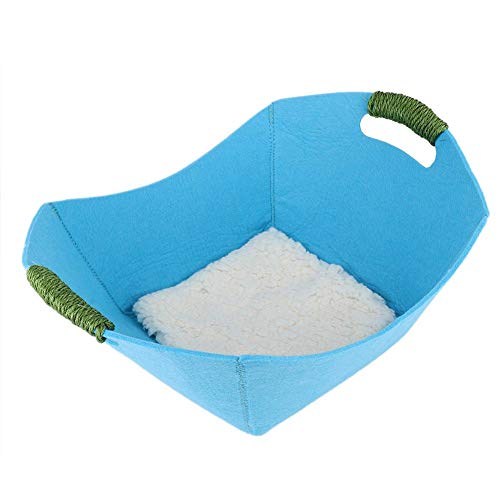 Qinlorgon 【Venta del día de la Madre】 R al Aire Libre con dispensador Ligero de rubíes para Perros, Caja para Bolsas de Basura para Mascotas, Bolsa para desechos de Mascotas para Perros(Sky Blue)