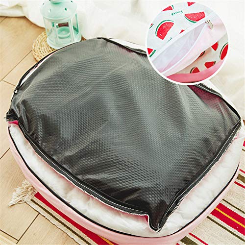 QioJu pets Nido de Mascota Cuatro Estaciones Universal colchón para Perros Gato extraíble y Lavable Nido de Mascota Perrera para Perros Suministros-E-XL: 80x60cm